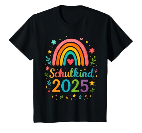 Schulkind 2025 einschulung Mädchen T-Shirt von Schulkind 2025 einschulung