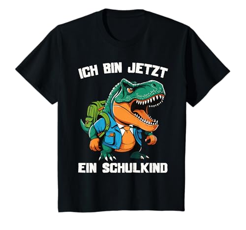 Kinder Einschulung 2025 Dinosaurier ich bin ein Schulkind 2025 Dino T-Shirt von Schulkind Dino 2025 - Dino Schulstart Einschulung