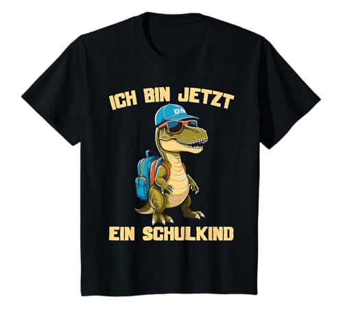 Kinder Einschulung 2025 Dinosaurier ich bin ein Schulkind 2025 Dino T-Shirt von Schulkind Dino 2025 - Dino Schulstart Einschulung