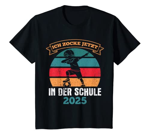 Kinder Ich Zocke Jetzt In Der Schule Einschulung Erstklässler T-Shirt von Schulkind Einschulung Geschenkideen & Designs