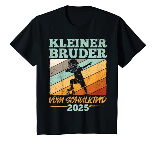 Kinder Kleiner Bruder Vom Schulkind Schule Schüler Schulstart T-Shirt von Schulkind Einschulung Geschenkideen & Designs