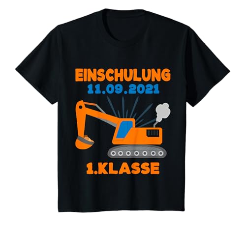 Kinder Einschulung Bayern 11.09.2021 Baden Württemberg 1. Klasse T-Shirt Kinder Einschulung Bayern 11.09.2021 Baden Württemberg 1. Klasse T-Shirt von Schulstart Grundschule 4 Erstklässler 2021 Kinder