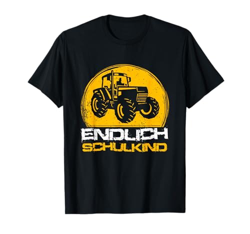 Kinder Einschulung Trecker Jungen Schulkind 2021 Traktor T-Shirt Kinder Einschulung Trecker Jungen Schulkind 2021 Traktor T-Shirt von Schulstart Traktor Einschulungsgeschenke Jungen