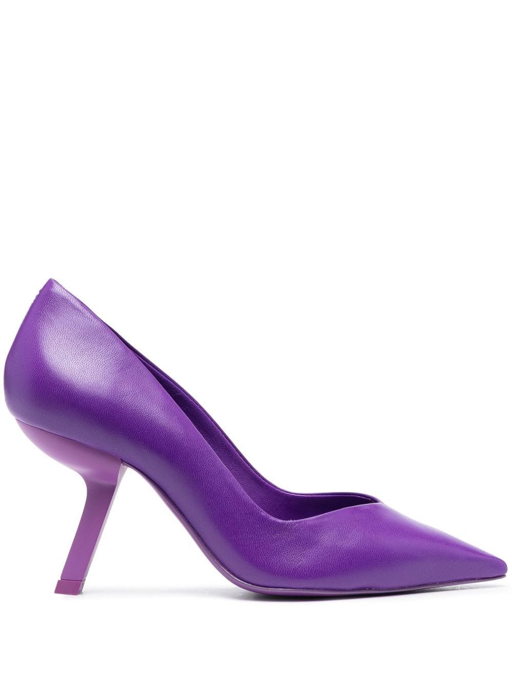 Schutz Pumps mit spitzer Kappe 85mm - Violett von Schutz