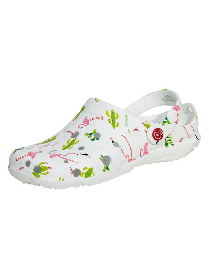 Schuzz Schuzz Globule Cactus & Famingo Clog von Schuzz