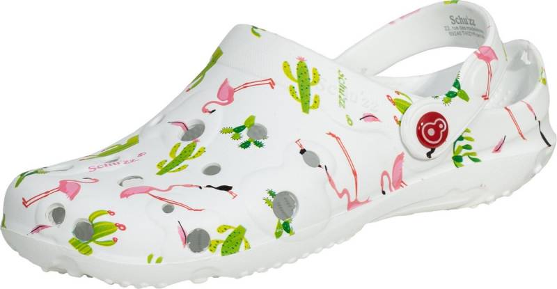 Schuzz Schuzz Globule Cactus & Flamingo Sandale von Schuzz