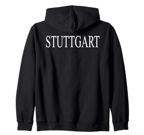 Stuttgart T-Shirt Stuggi 0711 Schwabenland Männer Frauen Kapuzenjacke von Schwaben & Stuttgarter Outfit Bekleidung