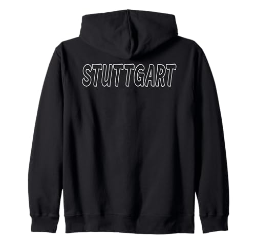 Stuttgart T-Shirt Stuggi 0711 Schwabenland Männer Frauen Kapuzenjacke von Schwaben & Stuttgarter Outfit Bekleidung