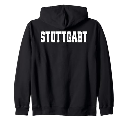 Stuttgart T-Shirt Stuggi 0711 Schwabenland Männer Frauen Kapuzenjacke von Schwaben & Stuttgarter Outfit Bekleidung