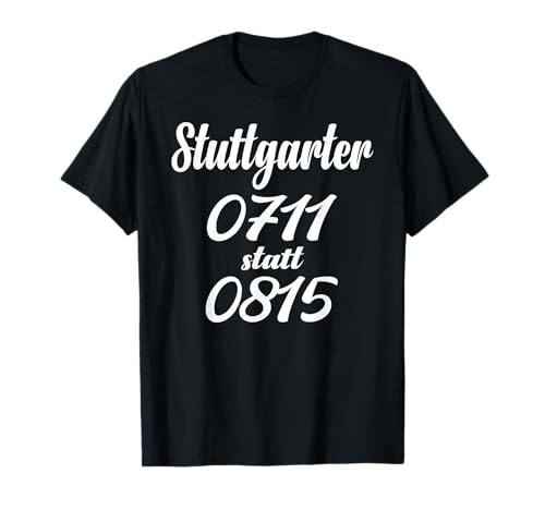 Stuttgart T-Shirt Stuggi 0711 Schwabenland Männer Frauen T-Shirt Stuttgart T-Shirt Stuggi 0711 Schwabenland Männer Frauen T-Shirt von Schwaben & Stuttgarter Outfit Bekleidung
