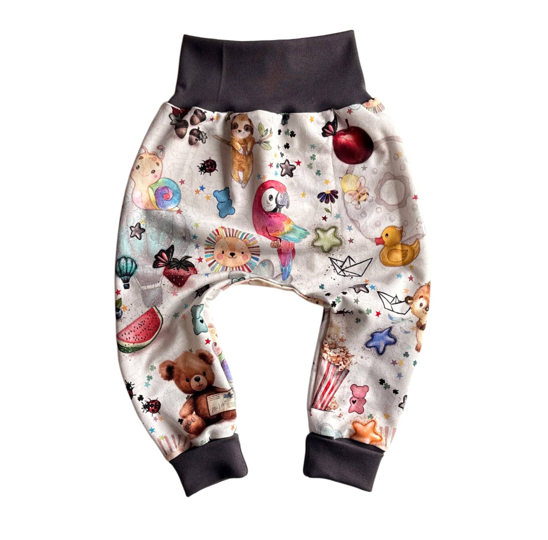 Pumphose Babyhose Hose Baby Kind/Kunterbunt Gr. 44 - 110 von Schwabenkids