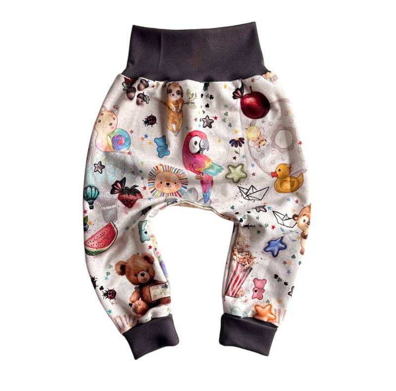 Pumphose Babyhose Hose Baby Kind/Kunterbunt Gr. 44 - 110 von Schwabenkids