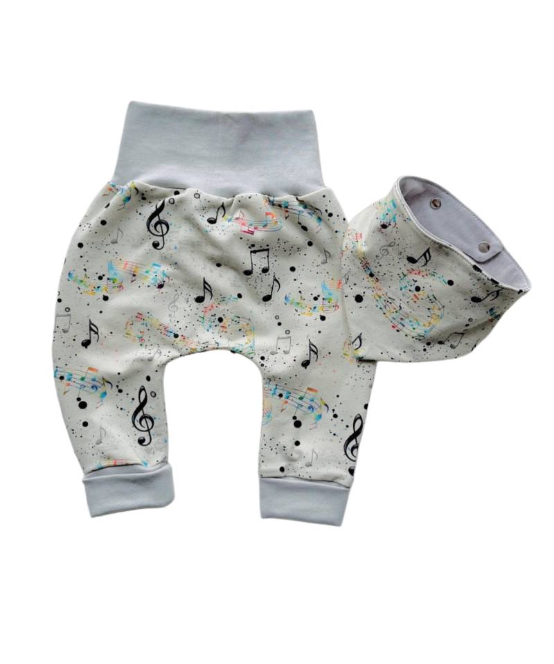 Pumphose Babyhose Hose Baby Kind/Noten - Musik Gr. 44 110 von Schwabenkids