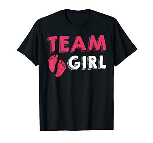 Team Girl Baby Pinkel Party Mädchen Geschenk Werdende Eltern T-Shirt von Schwangerschaft Baby Party Nachwuchs Geschenkidee