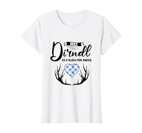 Schwangerschaft Mei Dirndl Is Z'Kloa Für Zwoa Bayrisch Baby T-Shirt Schwangerschaft Mei Dirndl Is Z'Kloa Für Zwoa Bayrisch Baby T-Shirt von Schwangerschaft Geschenk Für Werdende Mutter Baby