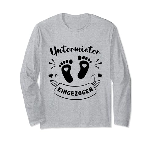 Schwanger Untermieter Eingezogen Werdende Mutter Baby Langarmshirt Schwanger Untermieter Eingezogen Werdende Mutter Baby Langarmshirt von Schwangerschaft Geschenk Für Werdende Mutter Baby