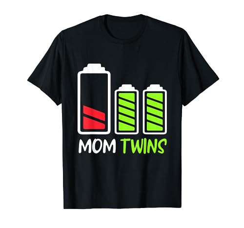 Zwillingsmutter Energie Zwillinge Muttertag Mama 2024 T-Shirt von Schwangerschaft Geschenke und werdende Mama Shirts