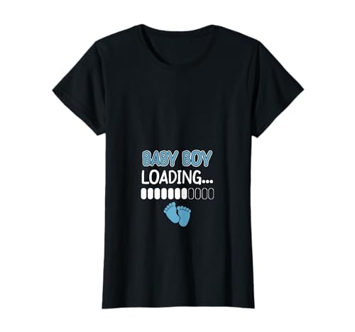Werdende Mama Schwangerschaft Baby Boy Junge Loading PC T-Shirt von Schwangerschaft Loading Baby Mama Gaming