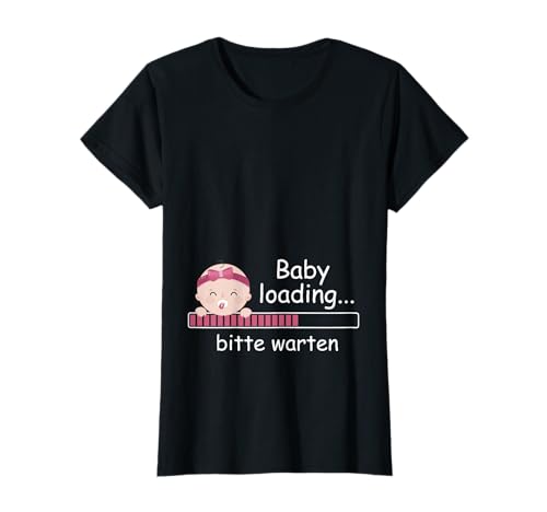 Baby loading... Schwangerschaftsankündigung Schwangerschaft T-Shirt Baby loading... Schwangerschaftsankündigung Schwangerschaft T-Shirt von Nachwuchs Baby Ankündigung Geschenk Geschenkidee