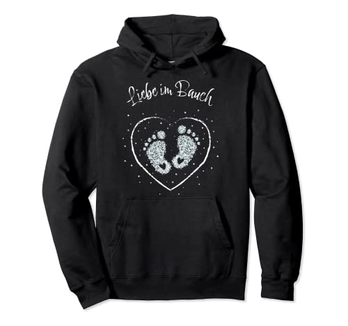 Liebe im Bauch Schwangerschaft werdende Mama Mutter Geschenk Pullover Hoodie von Schwangerschaft Schwanger Mama Mutter Geschenkidee