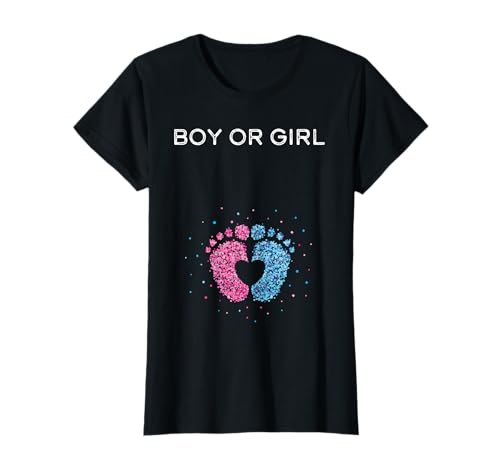 Gender Reveal Schwangerschaft werdende Mama Geschenk T-Shirt von Schwangerschaft Verkünden Gender Reveal