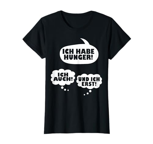 Ich Habe Hunger Schwangere Mama Zwillinge Schwangerschaft T-Shirt von Schwangerschaft Werdende Mama Schwanger Geschenke