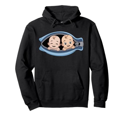 Mama Kündigt Schwangerschaft Zwillinge An Pullover Hoodie von Schwangerschaftsankündigung für Mutter