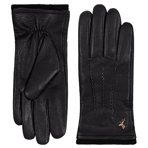 Schwartz & von Halen Handschuhe Herren Harvey - Leder Wollfutter - Schwarz L - 9½ von Schwartz & von Halen