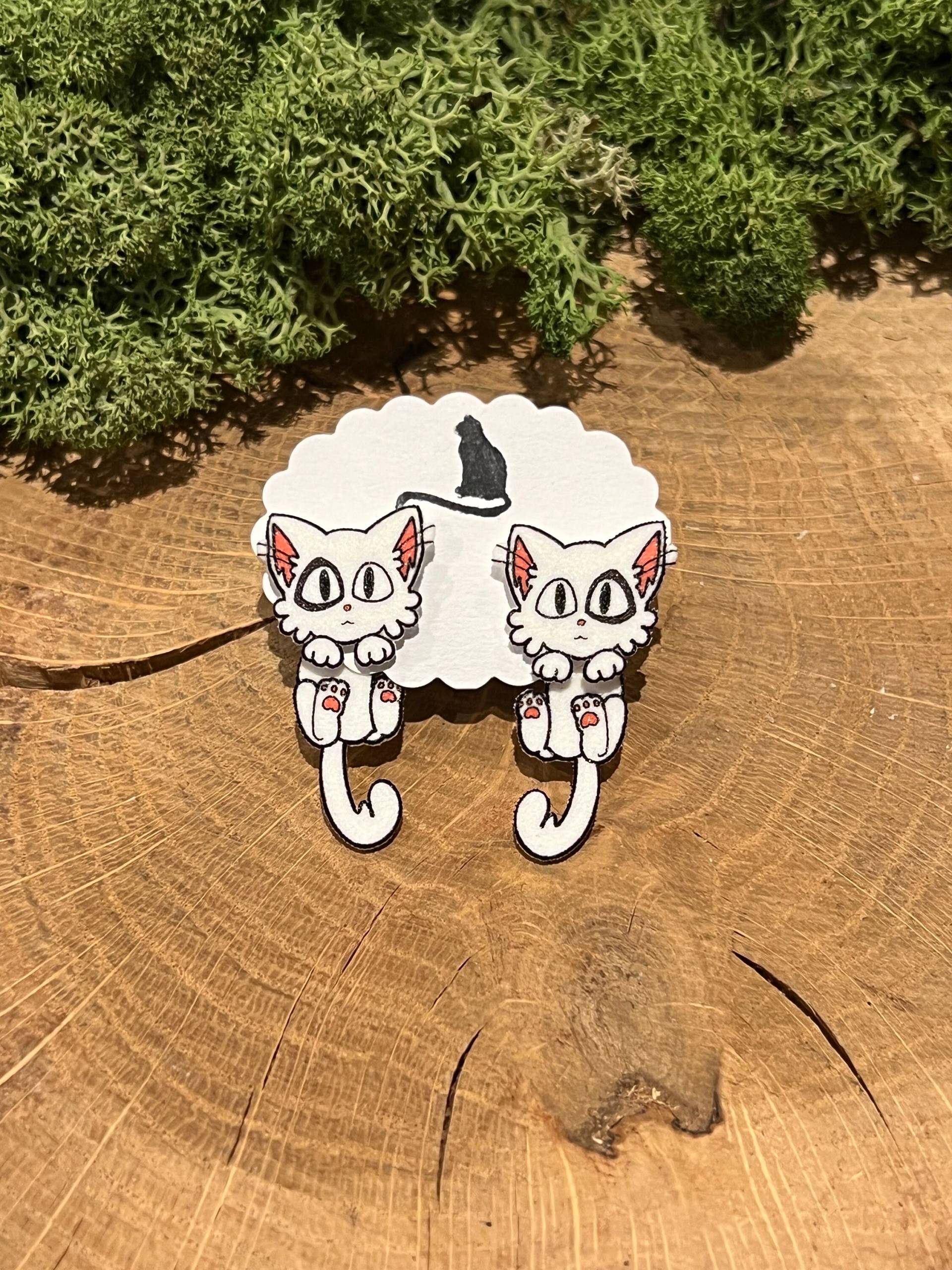 Daijin Suzume Ohrstecker Daijin Suzume Ohrstecker von SchwarzeKatzejewelry