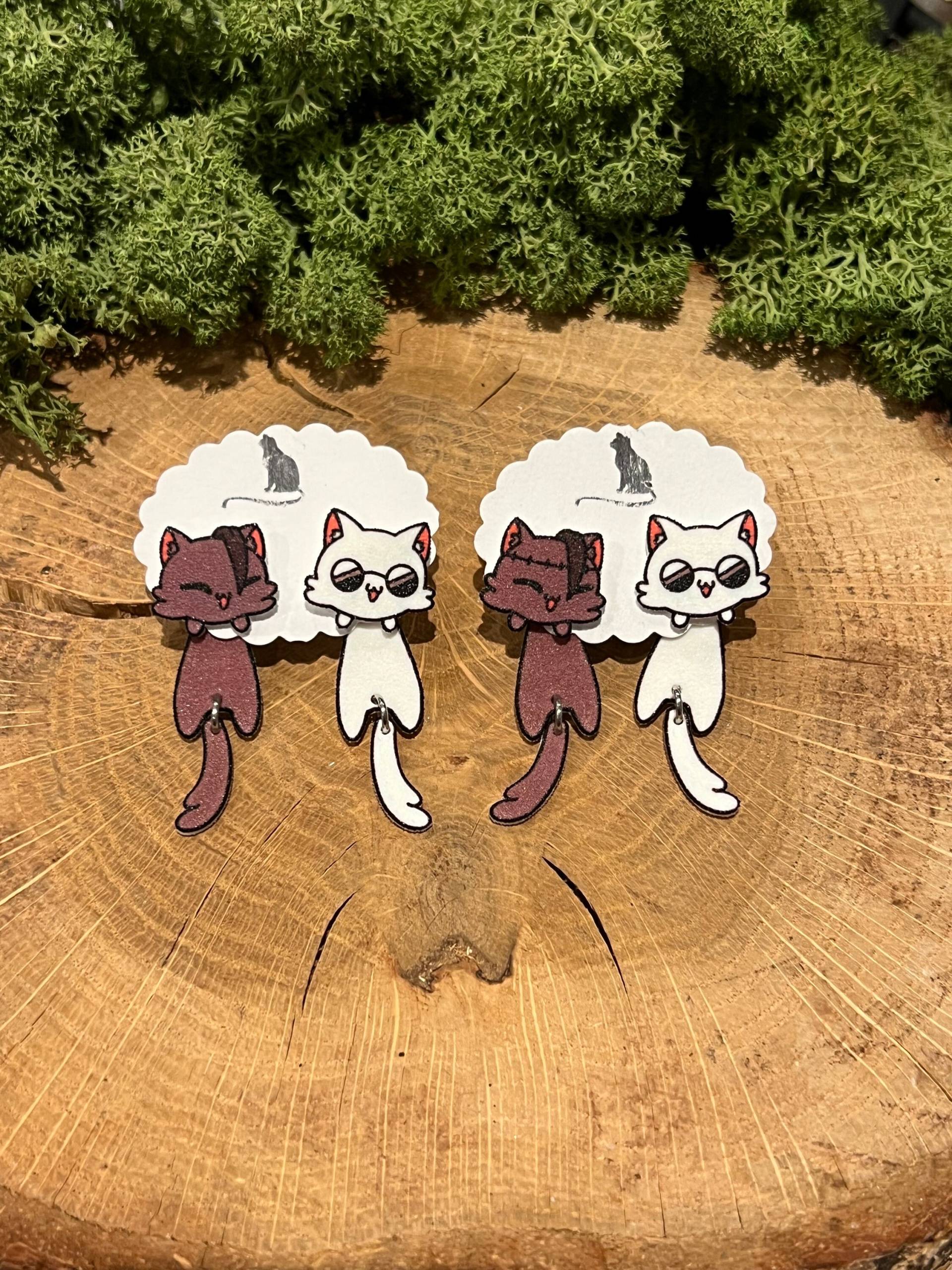 Satoru Und Suguru Anime Katzen Satoru Und Suguru Anime Katzen von SchwarzeKatzejewelry