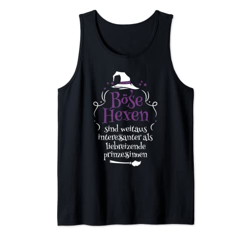 Böse Hexen Frauen Schwarzer Humor Tank Top von Schwarzer Humor Desgin
