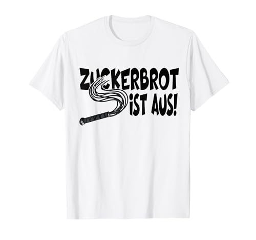 Schwarzer Humor Geschenke Sarkastische Sprüche Zuckerbrot Ist Aus Peitsche Lustiger Spruch Damen T-Shirt Weiß Kurzarm Crew Neck Klassische Passform Polyester 100% S Schwarzer Humor Geschenke Sarkastische Sprüche Zuckerbrot Ist Aus Peitsche Lustiger Spruch Damen T-Shirt Weiß Kurzarm Crew Neck Klassische Passform Polyester 100% S von Schwarzer Humor Geschenke Sarkastische Sprüche