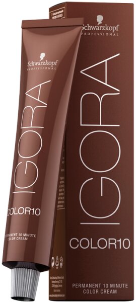 Schwarzkopf Igora Color 10 4-89 Mittelbraun Rot Violett 60 ml von Schwarzkopf Professional