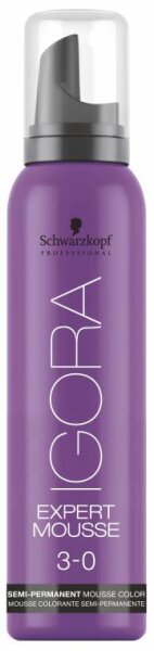 Schwarzkopf Igora Expert Mousse 5-0 Hellbraun 100 ml von Schwarzkopf Professional