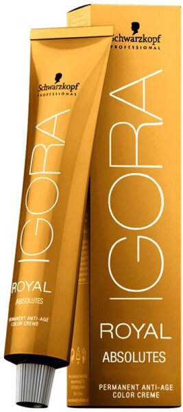 Schwarzkopf Igora Royal Absolutes Age Blend 6-07 Dunkelblond Natur Kupfer 60 ml von Schwarzkopf Professional