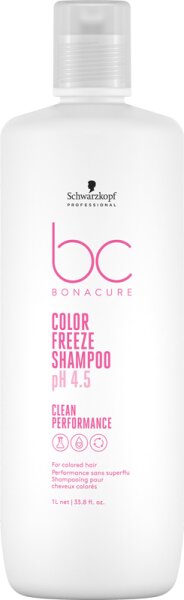 Schwarzkopf Professional BC Bonacure pH 4.5 Color Freeze Shampoo 1000 ml von Schwarzkopf Professional