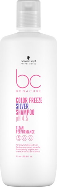 Schwarzkopf Professional BC Bonacure pH 4.5 Color Freeze Silver Shampoo 1000 ml von Schwarzkopf Professional