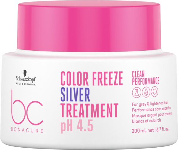 Schwarzkopf Professional BC Bonacure pH 4.5 Color Freeze Silver Treatment 200 ml von Schwarzkopf Professional