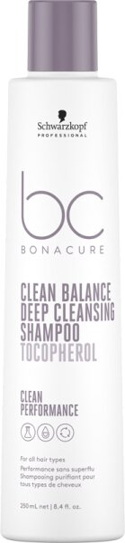 Schwarzkopf Professional BC Clean Balance Deep Cleansing Shampoo 250 ml von Schwarzkopf Professional