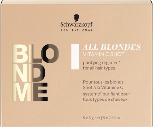 Schwarzkopf Professional BlondMe All Blondes Detox Vitamin C Shots 5x5g von Schwarzkopf Professional