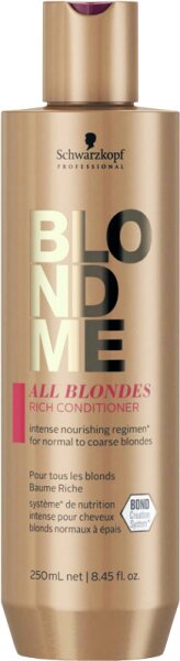 Schwarzkopf Professional BlondMe All Blondes Rich Conditioner 250 ml von Schwarzkopf Professional