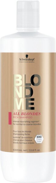 Schwarzkopf Professional BlondMe All Blondes Rich Shampoo 1000 ml von Schwarzkopf Professional