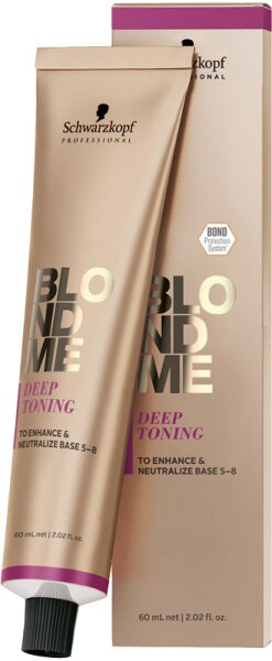 Schwarzkopf Professional BlondMe Farbe Deep Toner 60 ml Peach Sorbet von Schwarzkopf Professional