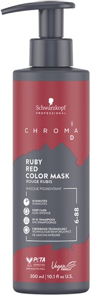 Schwarzkopf Professional ChromaID Color Mask 6-88 Ruby Red 300 ml von Schwarzkopf Professional