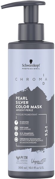 Schwarzkopf Professional ChromaID Color Mask 9.5-1 Pearl Silver 300 ml von Schwarzkopf Professional