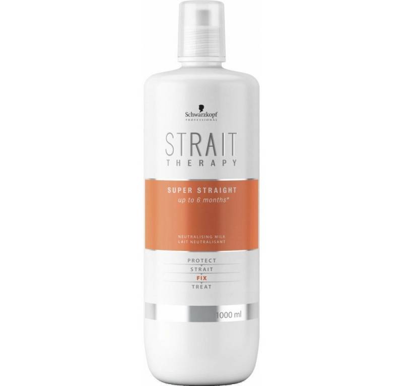 Schwarzkopf Professional Haarcreme Strait Therapy Fixierungsmilch 1000 ml von Schwarzkopf Professional