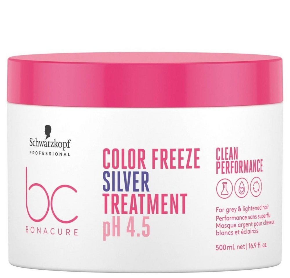 Schwarzkopf Professional Haarmaske BC Color Freeze Silver Treatment 500 ml Schwarzkopf Professional Haarmaske BC Color Freeze Silver Treatment 500 ml von Schwarzkopf Professional