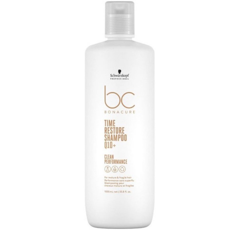 Schwarzkopf Professional Haarshampoo BC Bonacure Q10 Time Restore Shampoo 1000 ml Schwarzkopf Professional Haarshampoo BC Bonacure Q10 Time Restore Shampoo 1000 ml von Schwarzkopf Professional