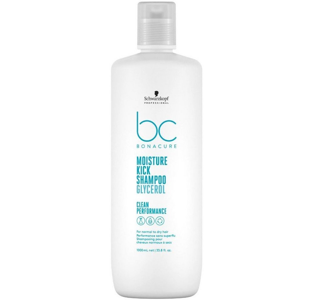 Schwarzkopf Professional Haarshampoo Schwarzkopf BC Moisture Kick Shampoo 1000 ml Schwarzkopf Professional Haarshampoo Schwarzkopf BC Moisture Kick Shampoo 1000 ml von Schwarzkopf Professional