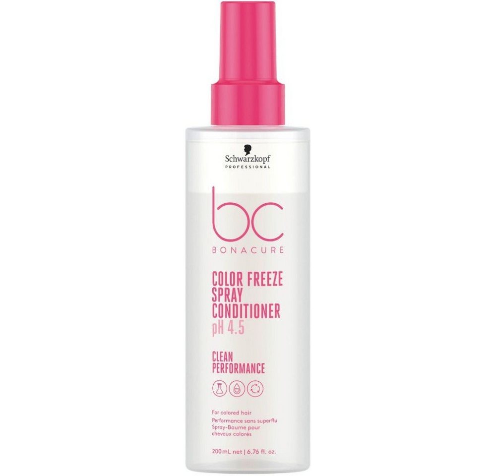 Schwarzkopf Professional Leave-in Pflege BC Color Freeze Spray Conditioner 200 ml von Schwarzkopf Professional